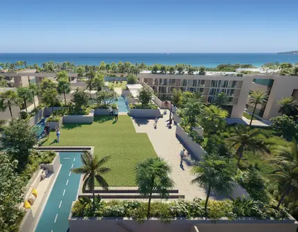 Condominium on Phuket Laguna Beachside exterior