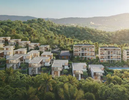 Kiara Reserve Residences - aerial view