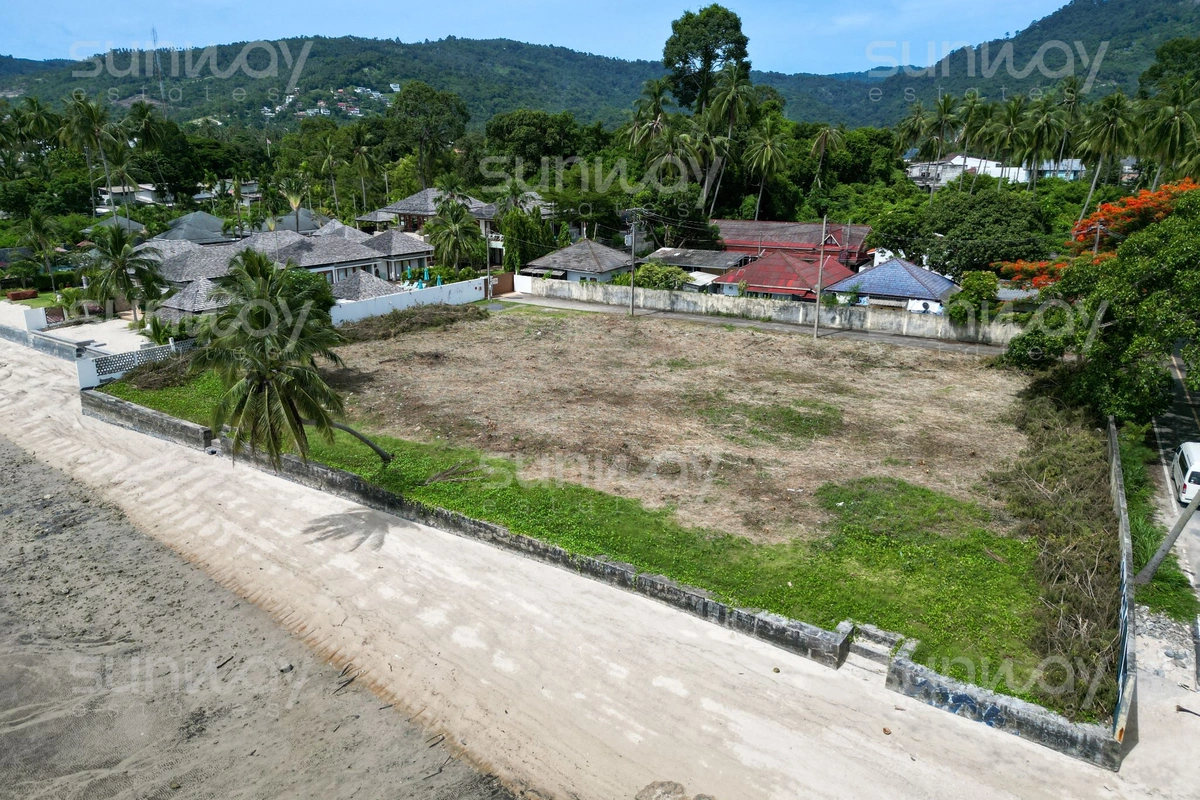 Nathon Town Beach Land - Bird eye view