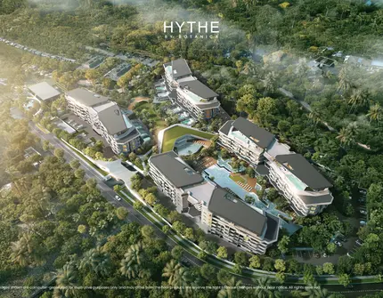 Botanica Hythe luxury condo - Bird eye view