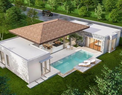 Botanica Pru Jampa - Villa area