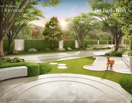 The Title Villa Estella Naiyang - Pet park