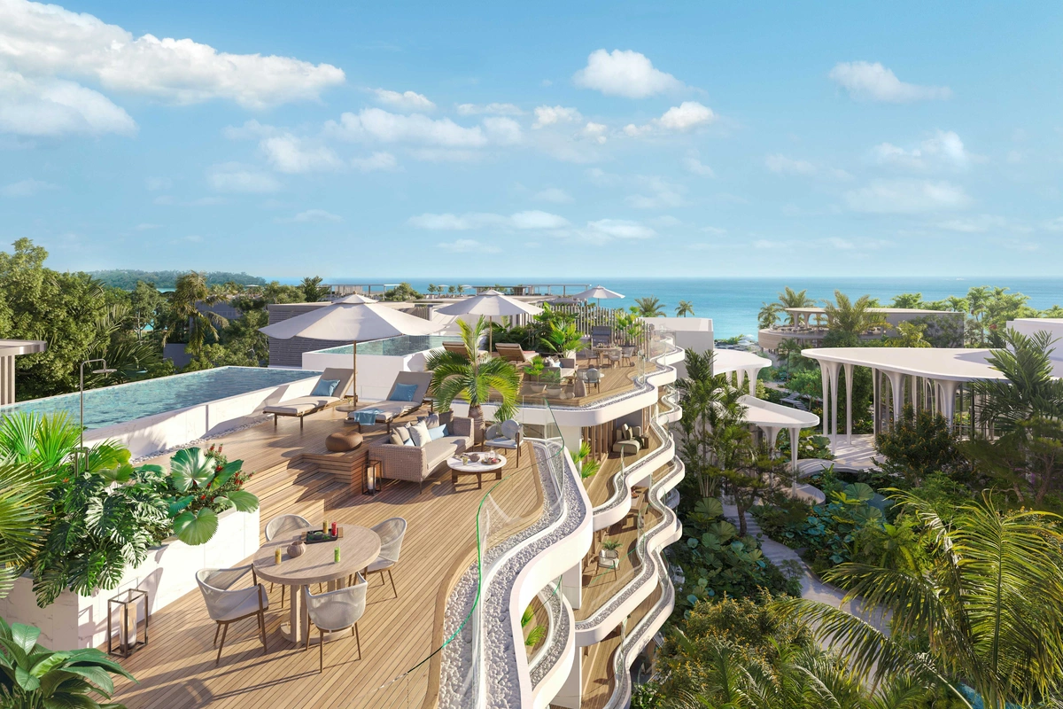 Garrya Residences Phuket beachfront resort - private rooftop