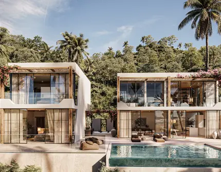 Chandra Samui designer villas - villa exterior