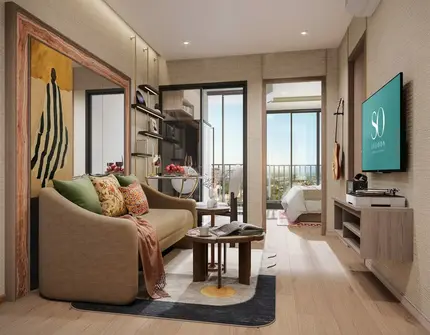 SO Lagoon Cherngtalay living room