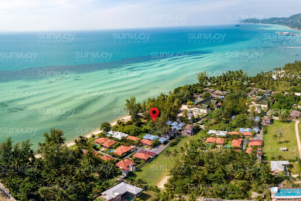 Land Plot on Samui Beachfront Lipanoi land