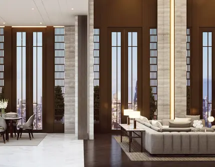 Mulberry Grove Sukhumvit Luxury Condo Private Living & Dining