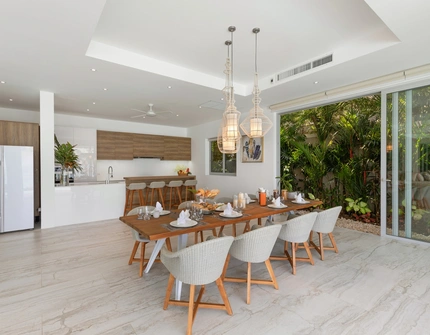 Samui Bayside - Luxury Villas in an Idyllic Beachside Setting  Living Area