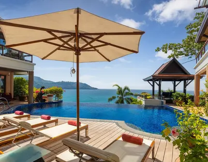 Ocean Front Villa - Relaxing area