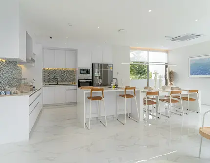 Luxury villas on Phuket The Residence Dinning area