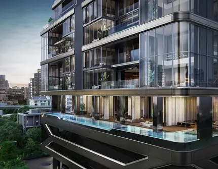 Power Tower Bangkok - exterior pool