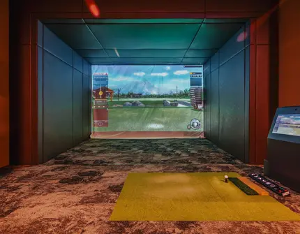Hyde Heritage Thonglor Bangkok luxury condo - golf simulator