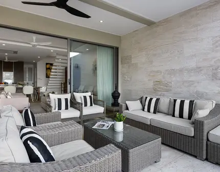 Samui Bayside - Luxury Villas in an Idyllic Beachside Setting  Living Area