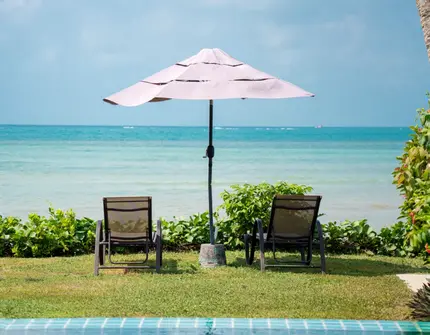 Indu Sunset pool and sea view