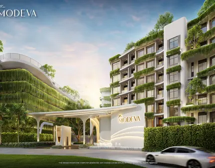 The Modeva - Project entrance