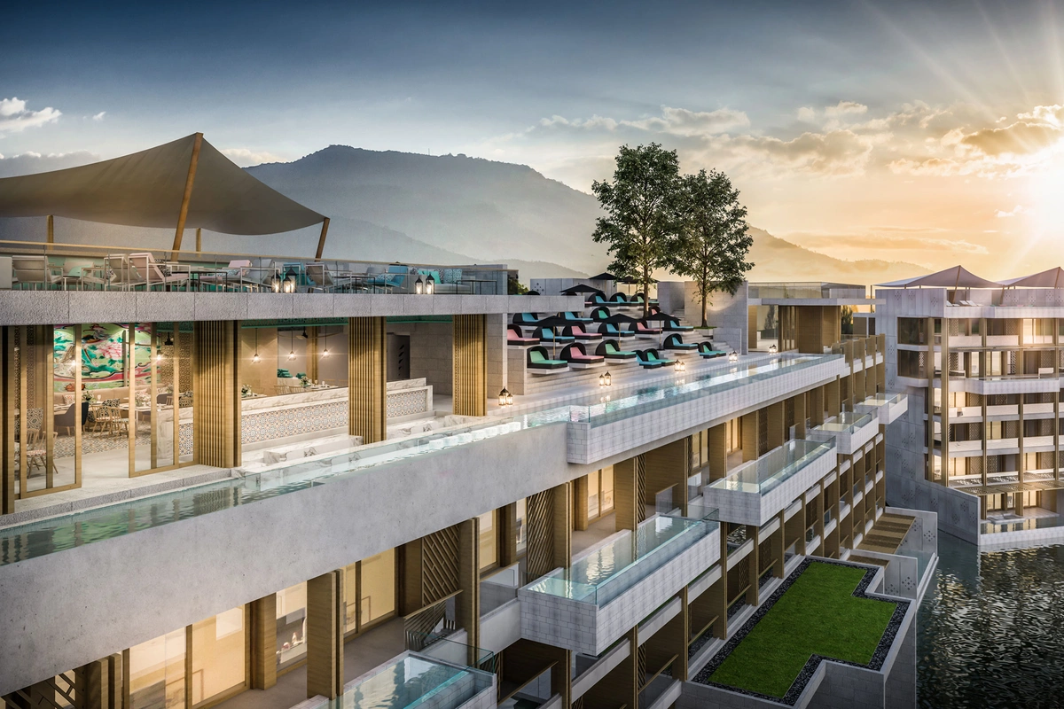 Angsana Oceanview Residences - Aerial