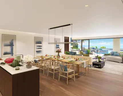Seaview - Residences - Livingroom TypeA