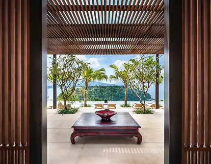 Layan Residences by Anantara luxury villa outside deck