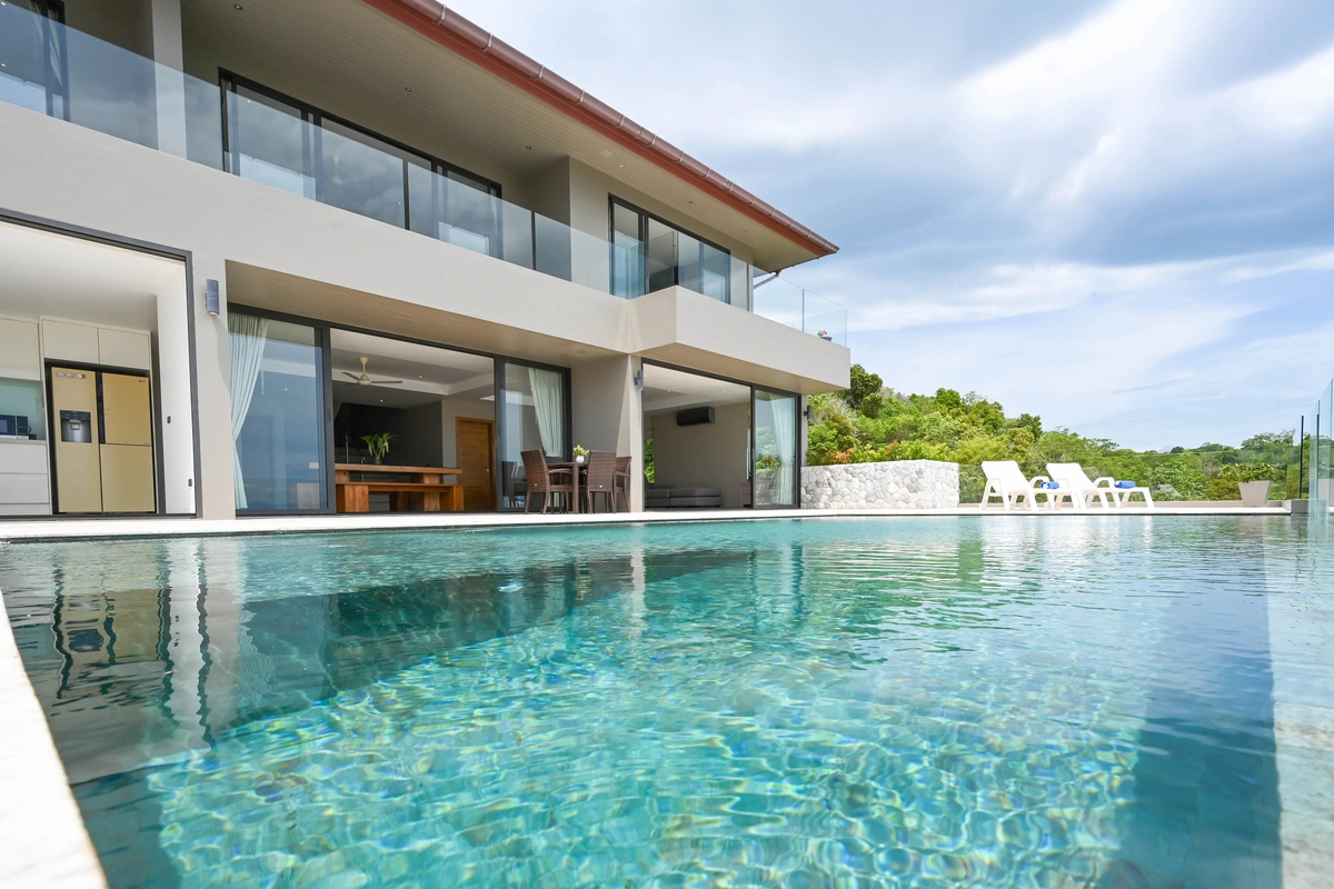 Luxury villas on Samui Villa Kelly 6 Bedroom Seaview Pool Villa swimming pool