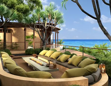Kunkhao Tara Villas– Seaview Outdoor Sofa