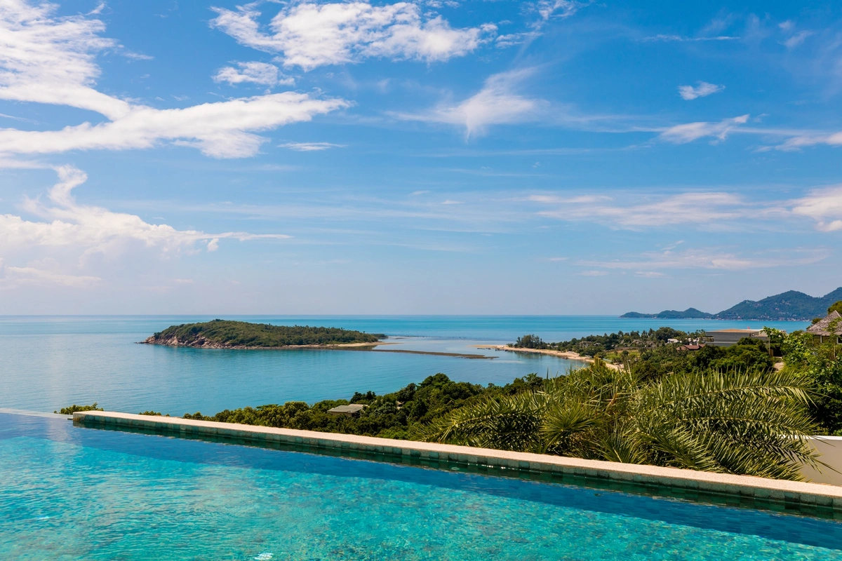 Luxury villas on Samui Villa Turquoise sea view