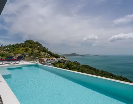 Luxury villas on Samui Sky Dream Villa infinity pool