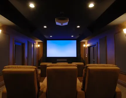 The AQUA Luxury Waterfront Residence - Cinema room
