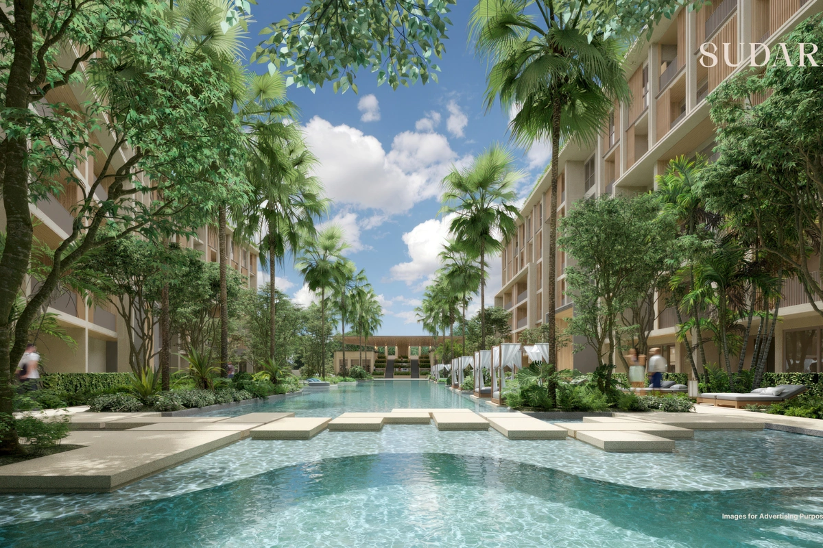 Sudara Phuket luxury condo - Main Swimming Pool