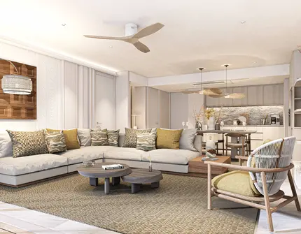 Bellaguna Lake Residences Lotus-Living area