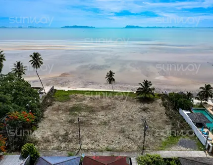 Nathon Town Beach Land - Bird eye view