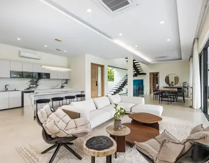 Manick Hillside villa 7-Living area