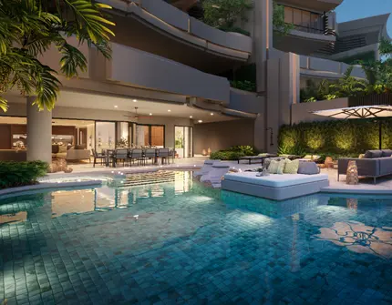 Seaview - Residences - Eveing pool