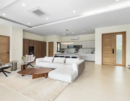 Manick Hillside villa 7-Livingroom