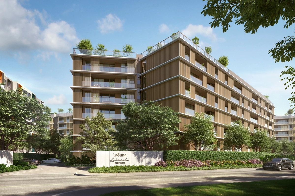Laguna Aster Phuket luxury condo - condo entrance