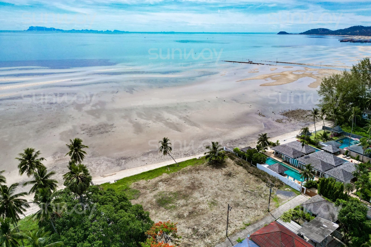 Nathon Town Beach Land - Bird eye view