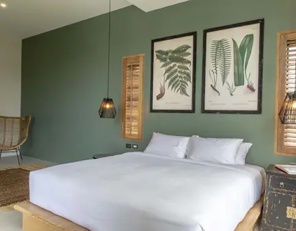 Luxury villas on Phuket Manick Hillside bedroom