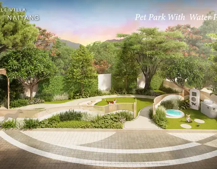 The Title Villa Estella Naiyang - Pet park