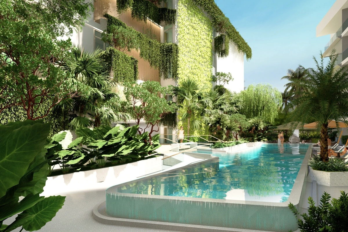 The AQUA Luxury Waterfront Residence - Swimming pool