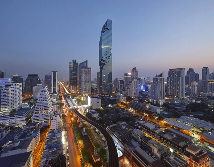 The Ritz-Carlton Residences Bangkok - aerial shot