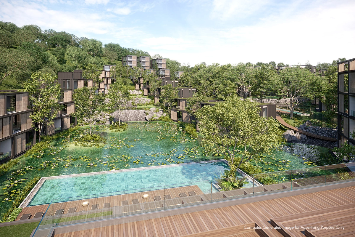 Condominium on Phuket MGallery Residences MontAzure Lakeside exterior
