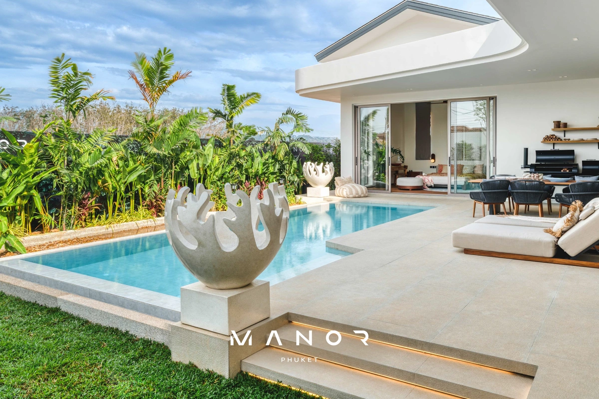 Manor Phuket outdoor pool deck