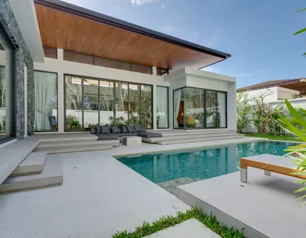 Botanica Modern Loft ll luxury villa - deck and pool