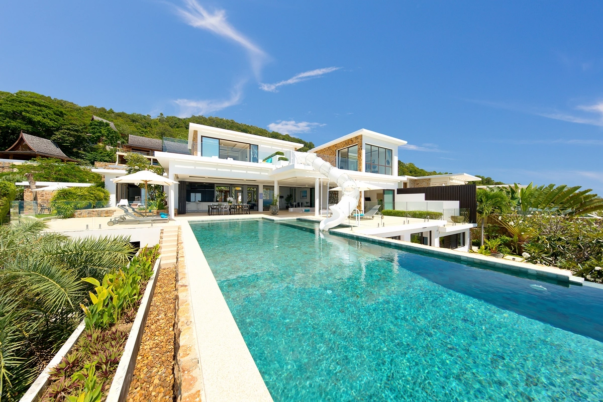 Luxury villas on Samui Villa Turquoise swimming pool
