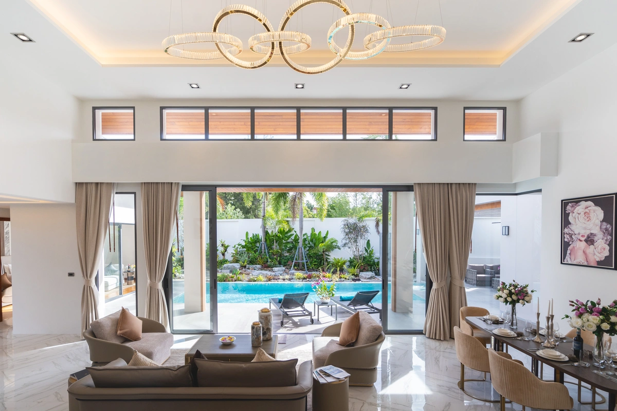 The Breeze Villas - Living Area