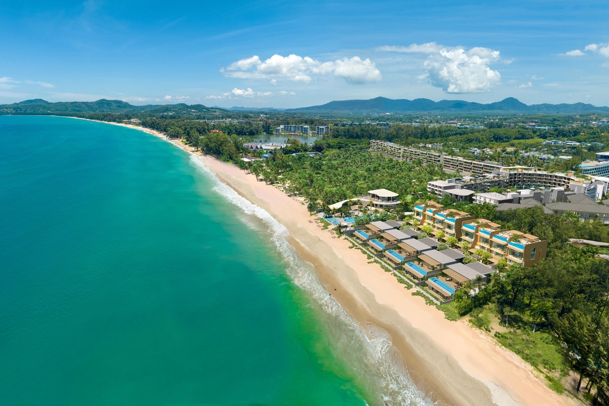 Banyan Tree Beach Residences Varuna - arial beachfront
