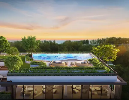 So Origin Bangtao resort condo - rooftop pool