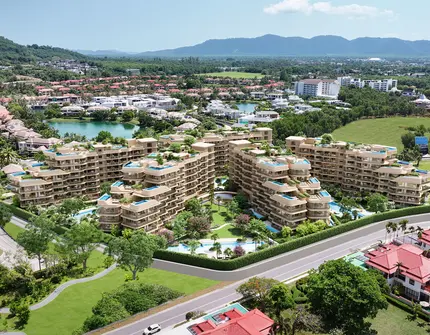 Laguna Golf Residences Hibiscus - bird eye view