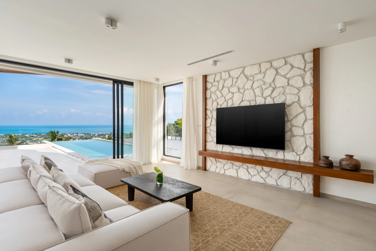 Istani Villa Azure - Living area