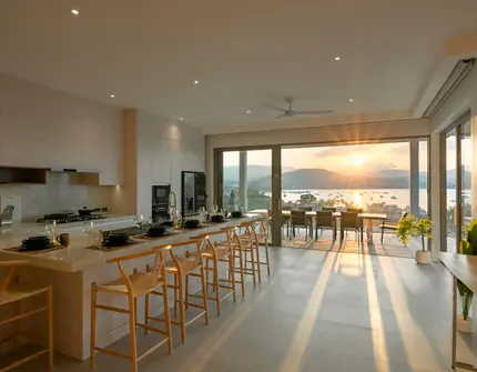 Bangrak Bayview - Kitchen area