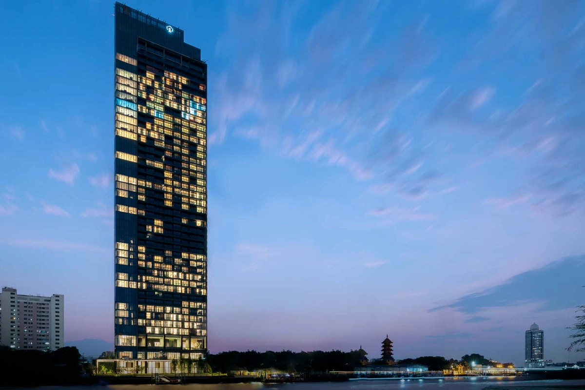 Banyan Tree Riverside Residences Bangkok building hero shot